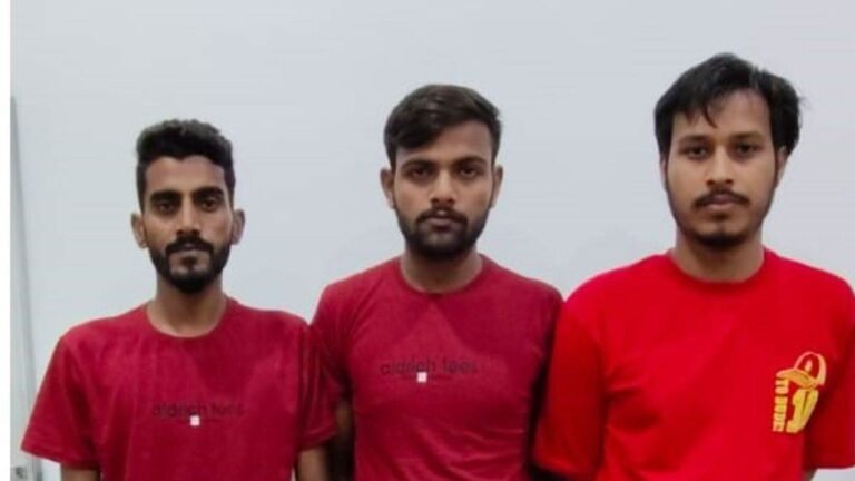 ईडी का डर दिखाकर रिटायर्ड अधिकारी से 54 लाख की ठगी, तीन गिरफ्तार