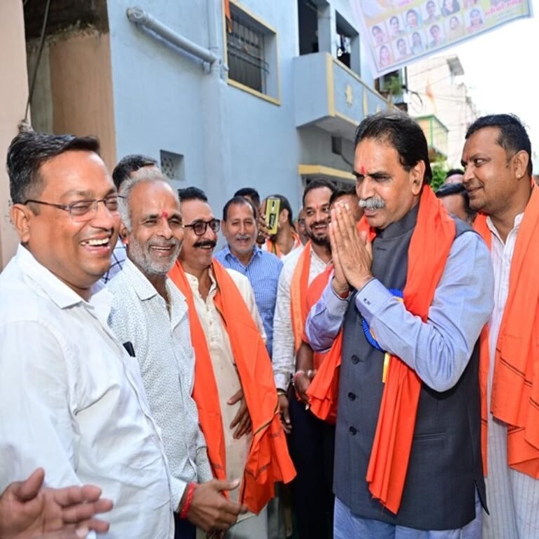 मूणत बोले- भाजपा ने काम किया खटाखट-सांय-सांय:रायपुर के 10 वार्डों में किया 5 करोड़ रुपए के विकास कार्यों का भूमिपूजन