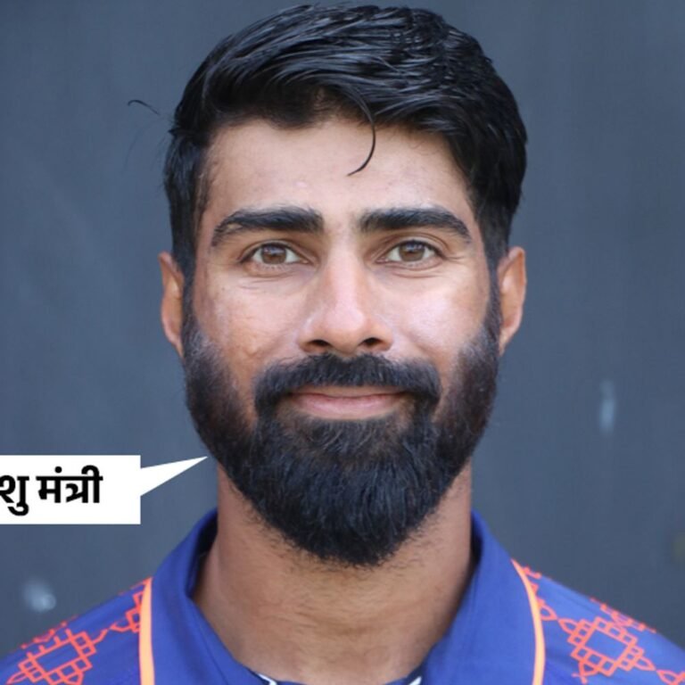 दलीप ट्रॉफी में खेलेंगे एमपी के हिमांशु मंत्री:ऋषभ पंत की जगह मिला मौका; BCCI ने दूसरे राउंड के लिए किया टीमों का ऐलान