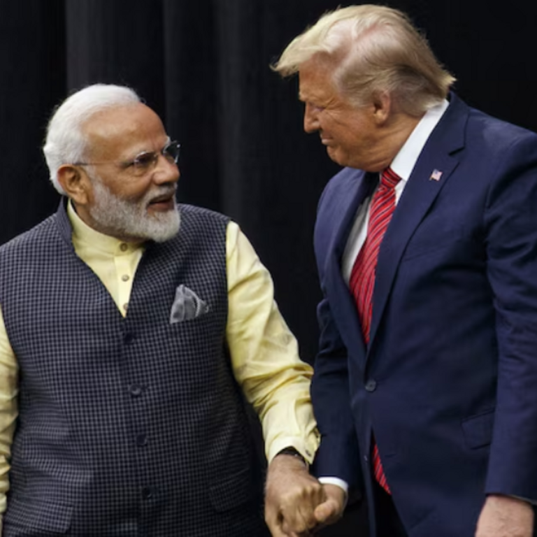 चुनाव से 2 महीने पहले अमेरिका में मोदी:कभी ट्रम्प का हाथ पकड़कर घूमे थे, भरी संसद में की थी कमला की तारीफ; अब किसके साथ
