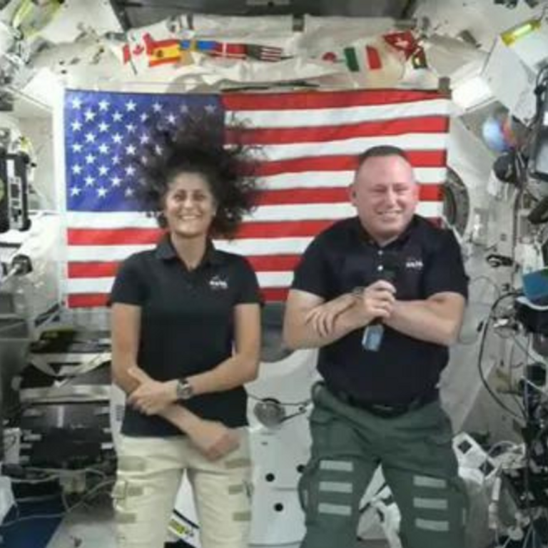 एस्ट्रोनॉट सुनीता विलियम्स-बुश विलमोर की प्रेस कॉन्फ्रेंस:सुनीता बोलीं- स्टारलाइनर को धरती पर लौटता देखकर दुख हुआ; अमेरिकी चुनाव में अंतरिक्ष से वोट डालेंगे