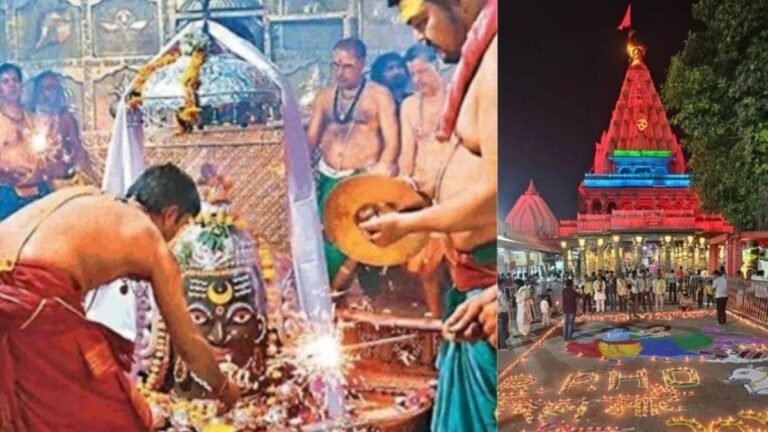 Diwali Mahakal: बाबा महाकाल के सामने फुलझड़ी जला कर मनाई गई दीवाली