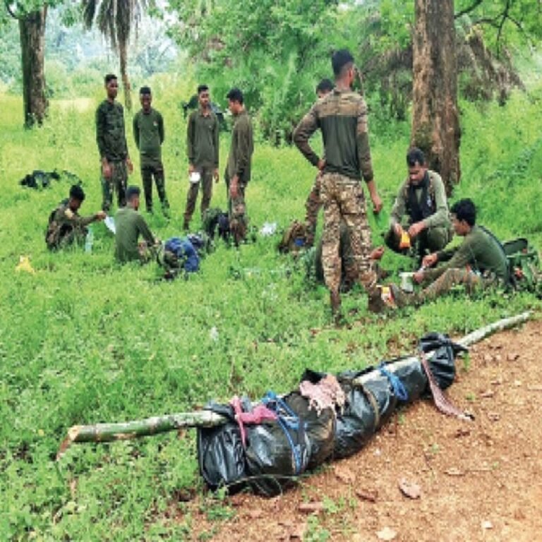 सुंदरराज बोले-बंधन नहीं, नक्सली जहां मिलें वहां मारें:फोर्स पहली बार गवाड़ी पहाड़ पर चढ़ी, फिर साजिश रच रहे नक्सलियों को मार गिराया