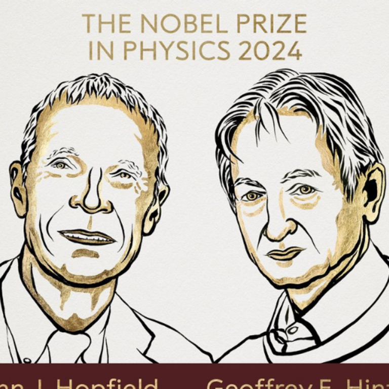 AI के गॉडफादर और अमेरिकी वैज्ञानिक को फिजिक्स का नोबेल:मशीन लर्निंग से जुड़ी नई तकनीक के विकास के लिए सम्मान, 8.90 करोड़ मिलेंगे