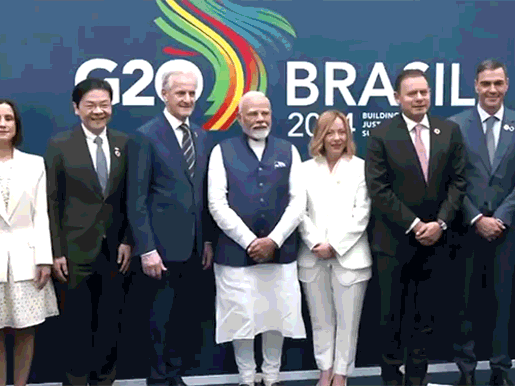 G20 समिट- PM मोदी से मिले ब्राजील के राष्ट्रपति:कहा- हमने भारत से बहुत सीखा, वैसा ही आयोजन चाहते थे, जैसा पिछले साल हुआ