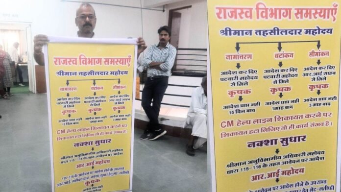 नामांतरण-सीमांकन कैसे होता है, राजस्व विभाग पर बनाया किसान का Postar Viral