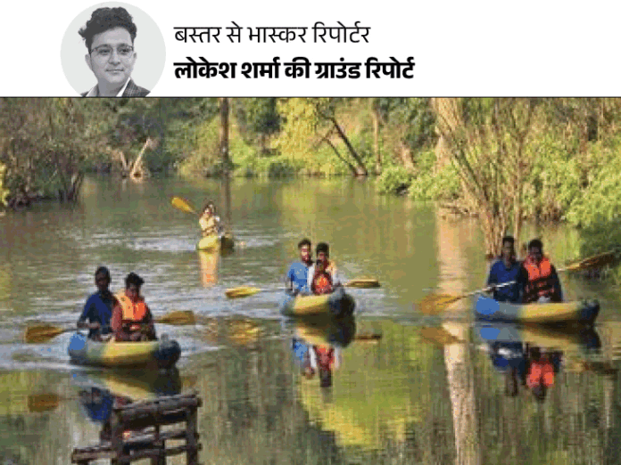जिस गांव को UN ने चुना...भारत के नक्शे में नहीं:200 साल पहले धुड़मारास को अंग्रेजों ने बसाया; बैंबू राफ्टिंग-होम स्टे से मिली अंतरराष्ट्रीय पहचान