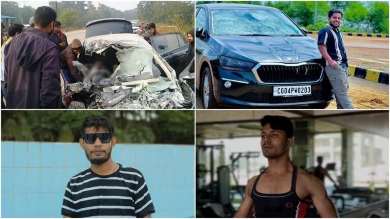 अंबिकापुर में बड़ा सड़क हादसा… ट्रक से टकराई कार, पांच युवकों की मौत