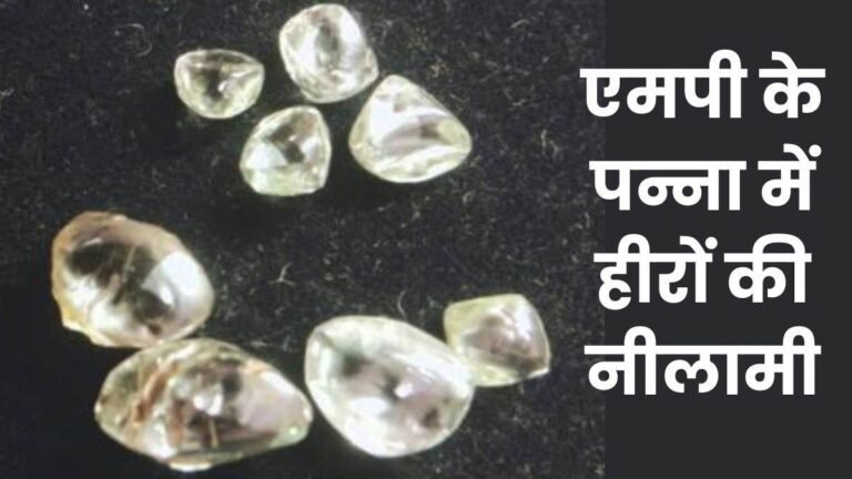 पन्ना में शुरू हुआ हीरों का मेला, देश-विदेश से पहुंचे पारखी… तीन दिन में होगी 78 डायमंड की नीलामी