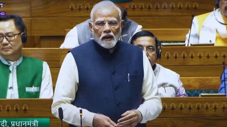 PM Modi In Parliament: ‘कभी नहीं धुलेगा कांग्रेस के माथे का कलंक…’, पीएम मोदी ने कांग्रेस को Emergency पर घेरा