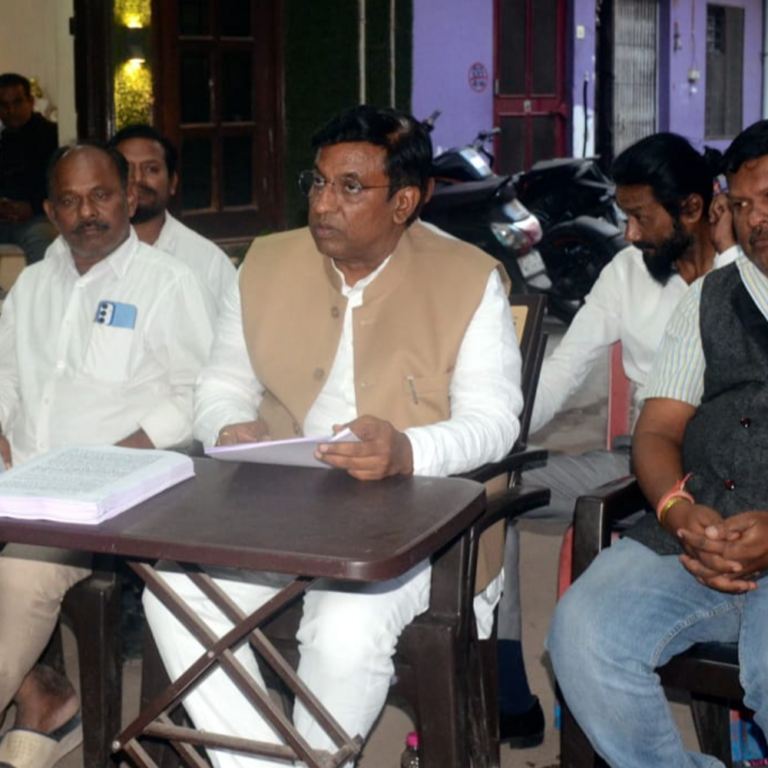 रायपुर में सरकारी जमीन बिल्डर को दी..न्यायिक जांच की मांग:पंकज शर्मा बोले- वापस ली जाए भूमि, वहां कॉलेज बनेगा; कमिश्नर कावरे ने लिया एक्शन