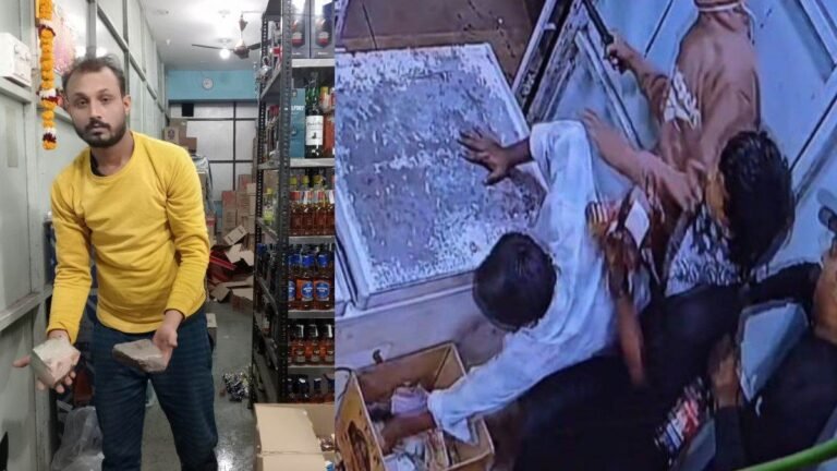 रतलाम में वाइन शॉप पर लूट… शराब की बोतलें, कैश जो हाथ लगा उठा ले गए
