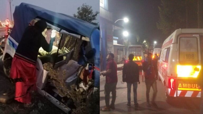 दमोह में भीषण सड़क हादसा… ऑटो व बाइक की जोरदार टक्कर में दो की मौत, छह गंभीर घायल