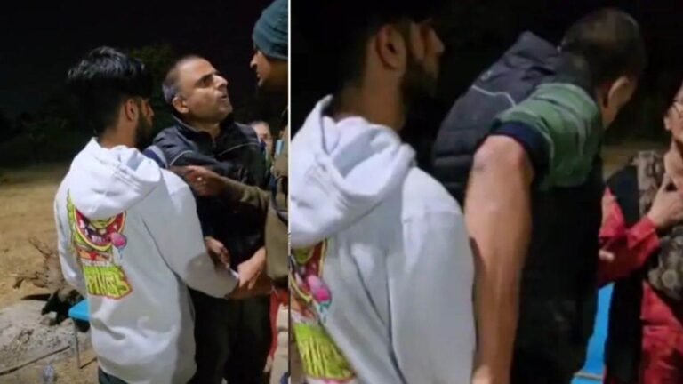 कांग्रेस नेत्री के पोते पर ओवर स्पीडिंग का आरोप, परिजनों ने थाने में SI से की धक्का-मुक्की; मामला दर्ज