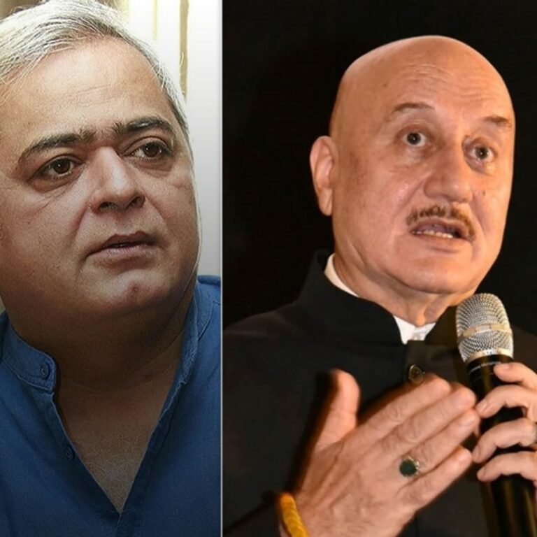 अपनी ही फिल्म की बुराई कर फंसे हंसल मेहता:अनुपम खेर बोले- ‘डबल स्टैंडर्ड, आप क्रिएटिव डायरेक्टर थे, फीस भी ली होगी’; तो माफी मांगी