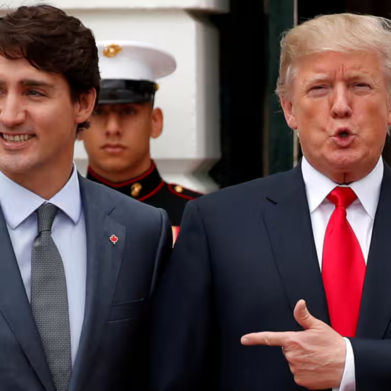 ट्रम्प ने ट्रूडो को कनाडा का गवर्नर बताया:कहा- जल्द टैरिफ पर बात करेंगे; कनाडाई PM बोले- कमला की हार महिलाओं की प्रगति पर हमला
