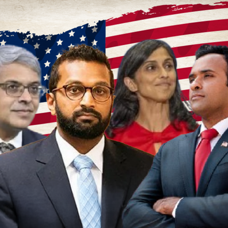 ट्रम्प सरकार में 4 भारतवंशियों को मुख्य पद:कोलकाता के डॉक्टर अमेरिका का हेल्थ डिपार्टमेंट संभालेंगे, आंध्र प्रदेश की ऊषा होंगी सेकेंड लेडी