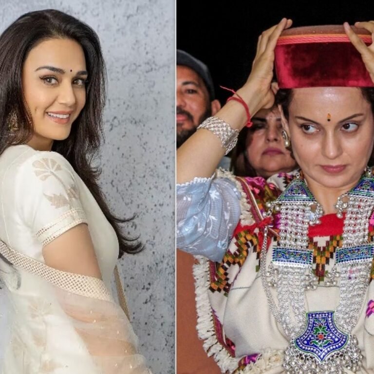 कंगना ने एक्ट्रेसेस की तुलना हिमाचल की महिलाओं से की:प्रीति जिंटा, यामी की फोटो पर लिखा- हमसे सुंदर दिखने वाली महिलाएं जानवर पालकर गुजारा कर रही