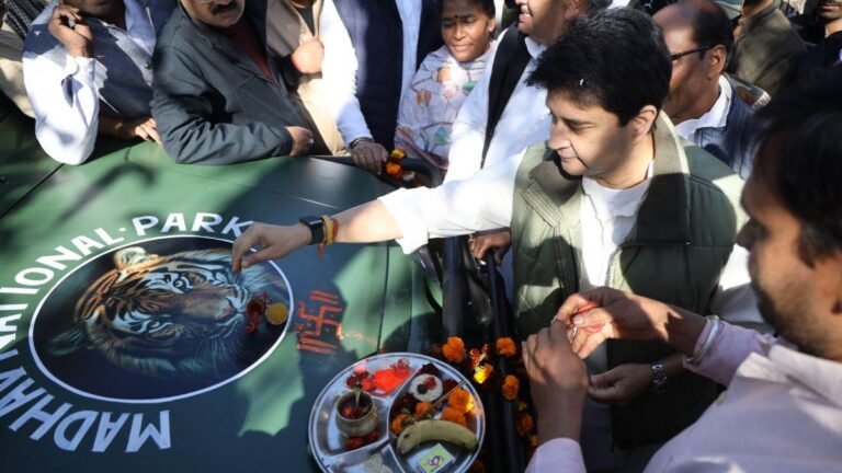 माधव टाइगर रिजर्व में अप्रैल में गूंजेगी दो और टाइगरों की दहाड़, केंद्रीय मंत्री सिंधिया ने की घोषणा