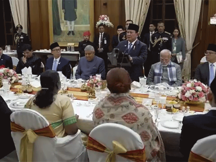 इंडोनेशियाई राष्ट्रपति बोले- मेरा DNA भारत का:भारतीय संगीत सुनकर नाचने लगता हूं, हमारी भाषा का बड़ा हिस्सा संस्कृत से आया