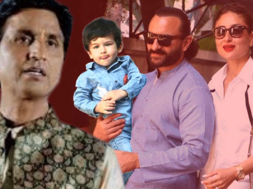 कुमार विश्वास की सैफ-करीना को चुनौती:बोले- पैसा और शोहरत हमसे लोगे, तीसरी शादी से पैदा औलाद का नाम तैमूर रखोगे