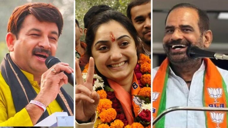 Who will be Delhi CM: भाजपा की सरकार बनी तो कौन बनेगा दिल्ली का सीएम… मनोज तिवारी, रमेश बिधूड़ी या नुपूर शर्मा