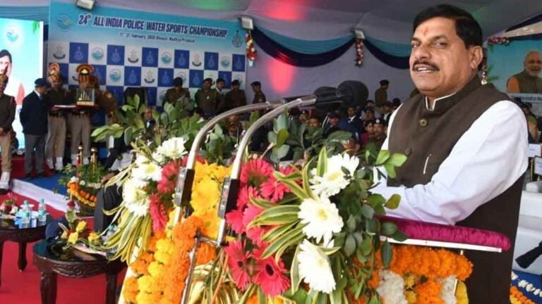 पुलिस अपने कर्तव्यों का पालन करते हुए खेलों में भी अर्जित कर रही राष्ट्रीय-अंतरराष्ट्रीय स्तर पर उपलब्धियां: मुख्यमंत्री डॉ. यादव
