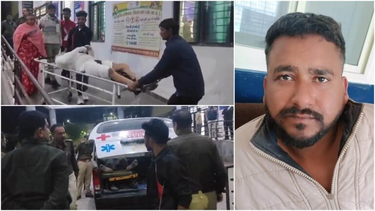 रतलाम में थाना परिसर में युवक ने खुद को लगा ली आग, हालत गंभीर