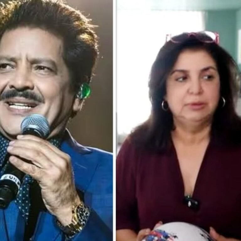 फराह ने उड़ाया उदित नारायण की किसिंग कंट्रोवर्सी का मजाक:कहा, उदित की तरह किस करके बताओ; सानिया मिर्जा के बेटे को लॉन्च करेंगी