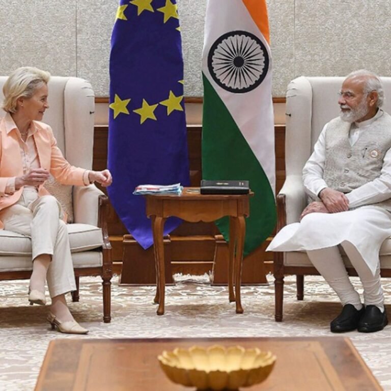 मोदी के निमंत्रण पर आज भारत आएंगी यूरोपीय कमीशन अध्यक्ष:फ्री ट्रेड एग्रीमेंट पर होगी चर्चा, 27 देशों का डेलिगेशन भी आएगा