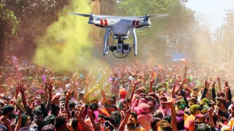 Hoil 2025: इंदौर में होली पर ड्रोन से हो रही निगरानी, 1500 अतिरिक्त जवान तैनात