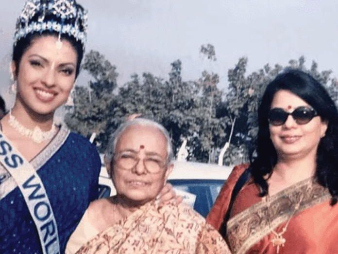 फिल्मों में नहीं आना चाहती थीं प्रियंका चोपड़ा:मां मधु ने शुरुआती करियर से जुड़े कई खुलासे किए; साउथ एक्टर विजय की भी तारीफ की