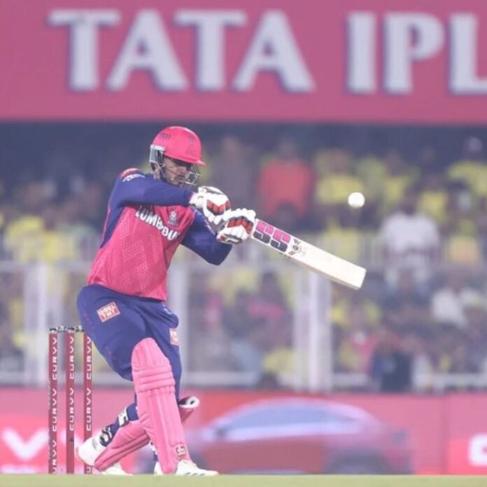 IPL में RR Vs CSK मैच:नीतीश राणा की 21 बॉल पर फिफ्टी, सैमसन के साथ अर्धशतकीय साझेदारी की