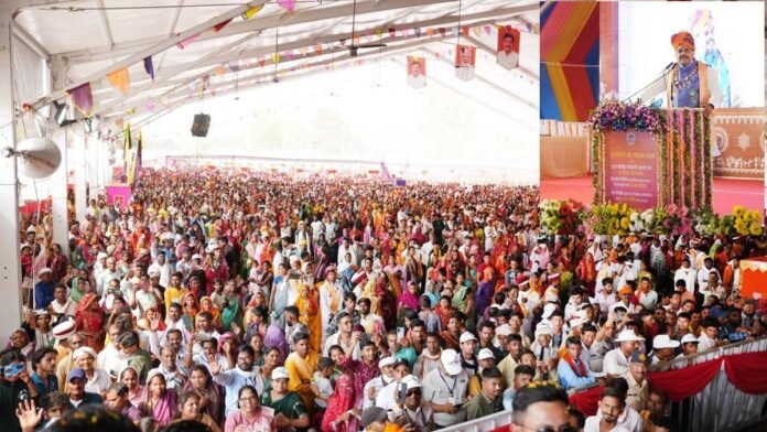 सभी किसानों को दिए जाएंगे सोलर पंप, मंडला में सीएम यादव ने कहा, सिंगल क्लिक से बहनों के खाते में डाली राशि