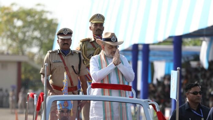 Amit Shah Neemuch Visit: केंद्रीय गृहमंत्री अमित शाह बोले- दुर्दांत नक्सलियों को 4 जिलों में समेटकर रख देने में सीआरपीएफ का बड़ा योगदान