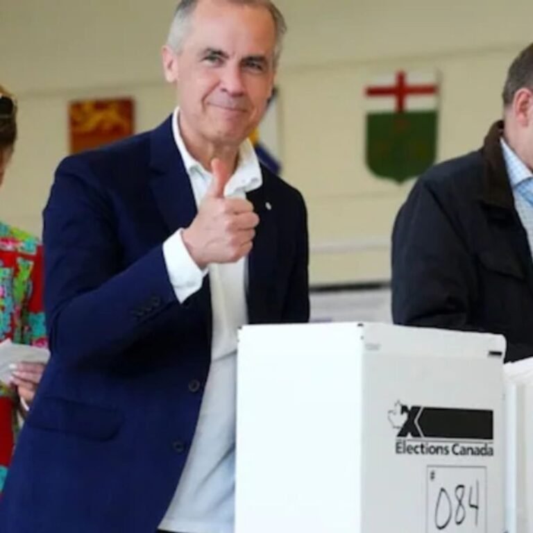 कनाडा में आम चुनाव के लिए वोटिंग खत्म:PM कार्नी की लिबरल पार्टी को बढ़त, 21 सीटें जीतीं; कंजर्वेटिव पार्टी को 9 सीटें मिलीं