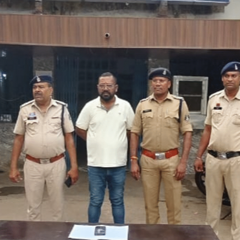 बांग्लादेशी नागरिकों का मददगार हरेराम भिलाई में गिरफ्तार:पुलिस रिकॉर्ड में निगरानी गुंडा है; मकान देने, दस्तावेज बनाने में मदद की
