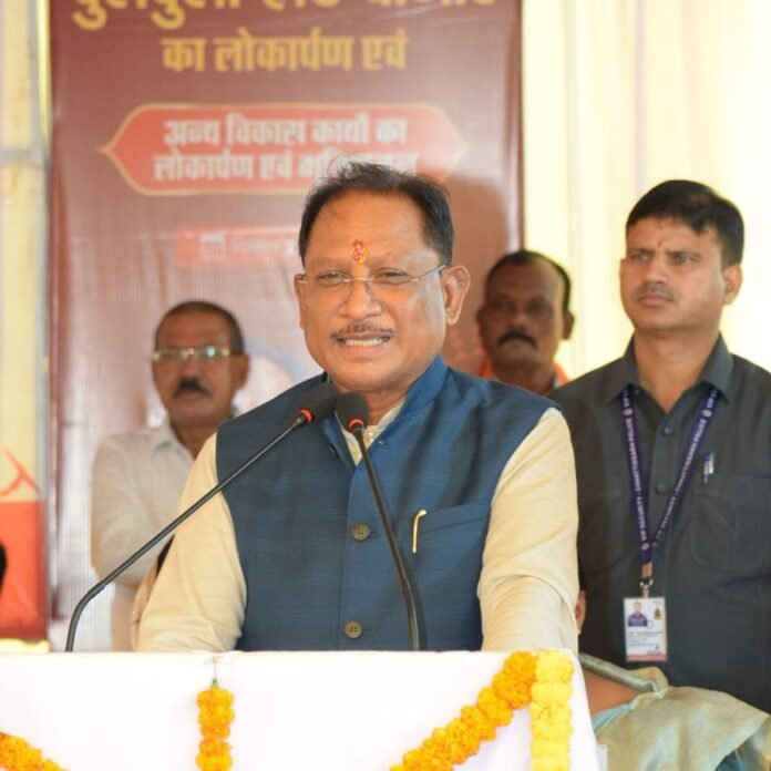 दुलदुला में 10 नए प्रोजेक्ट्स का भूमिपूजन:मुख्यमंत्री साय ने 3 करोड़ के कार्यों का किया लोकार्पण, नगेराटुक्कू सौंदर्यीकरण की घोषणा