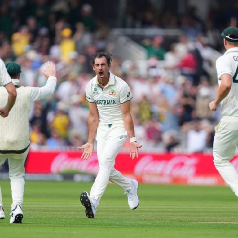 WTC फाइनल- साउथ अफ्रीका के 4 बैटर्स आउट:बावुमा-बेडिंघम नाबाद, स्टार्क 2 विकेट ले चुके; ऑस्ट्रेलिया 146 रन से आगे