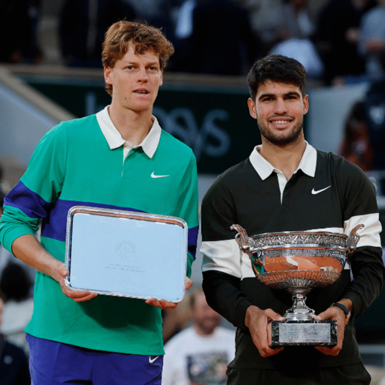 स्पेन के कार्लोस अल्कारेज फ्रेंच ओपन चैम्पियन बने:फाइनल में सिनर को पांच सेट में शिकस्त दी; अल्कारेज का 5वां ग्रैंड स्लैम