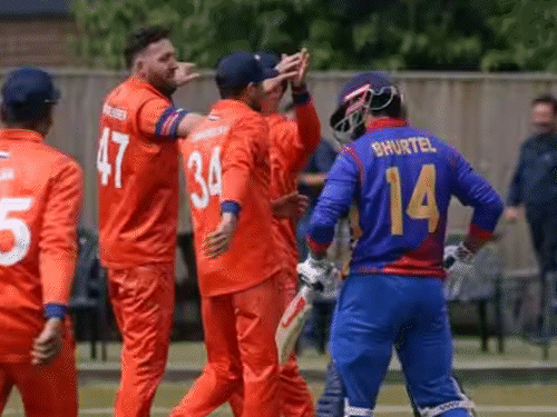 टी-20 इंटरनेशनल में पहली बार तीन सुपर ओवर:नीदरलैंड्स ने नेपाल को हराया; तीसरे सुपर ओवर में नेपाल रन नहीं बना पाया