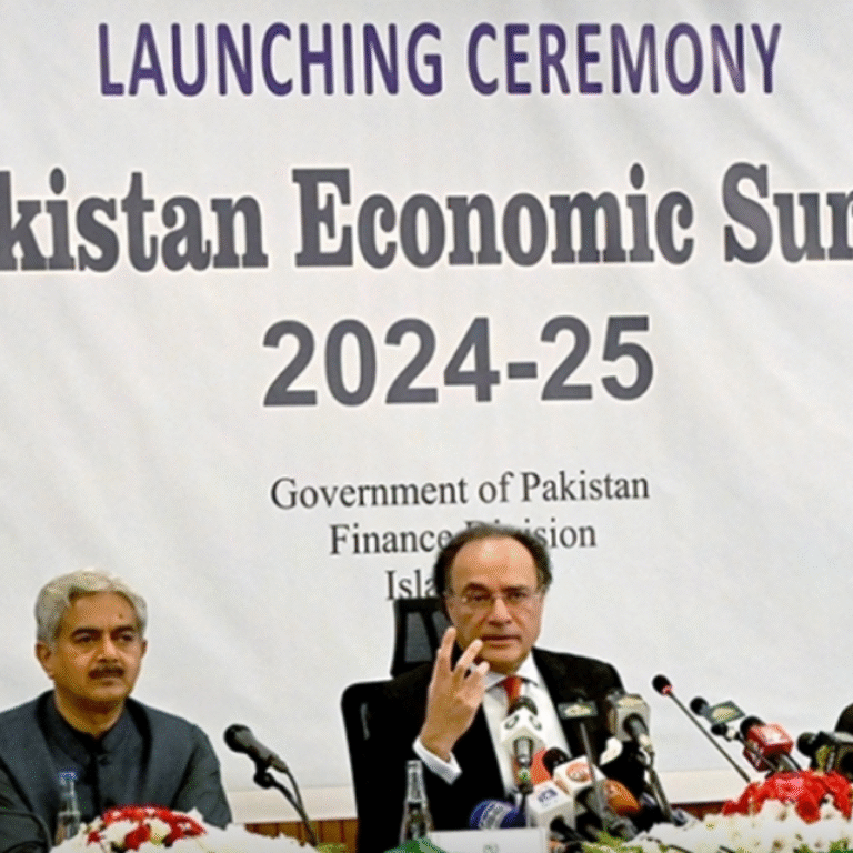 पाकिस्तान का कर्ज बढ़कर 76 हजार अरब रुपए पहुंचा:वित्त मंत्री ने इकोनॉमिक सर्वे पेश किया; दो साल में अर्थव्यवस्था पटरी पर लौटी