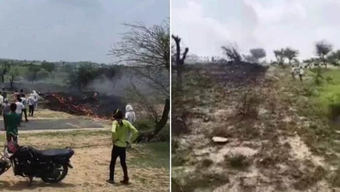 Rajasthan Churu Plane Crash: राजस्थान के चुरू में बड़ा विमान हादसा, जगुआर फाइटर प्लेन क्रैश