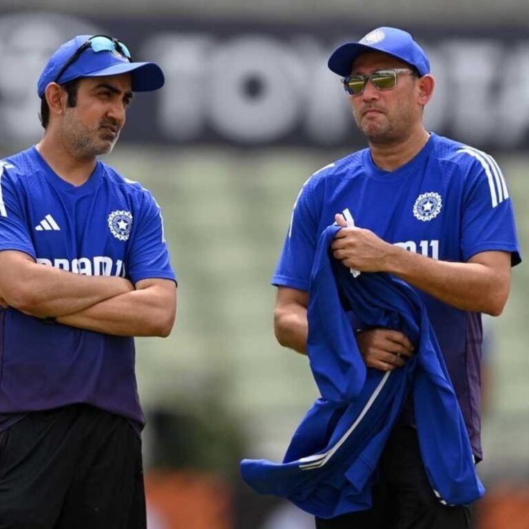 VIDEO-भारत के हेड कोच गंभीर ने क्यूरेटर से बहस की:ओवल मैदान की पिच को लेकर खुश नहीं हैं; इंग्लैंड के खिलाफ 5वां टेस्ट 31 जुलाई से