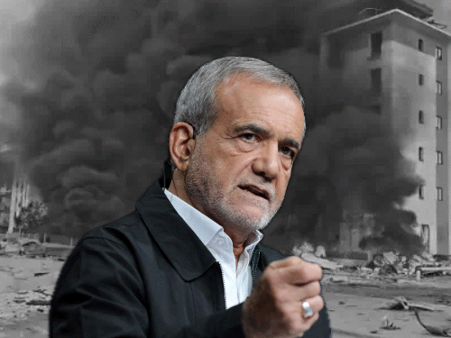 ईरान के राष्ट्रपति इजराइली हमले में घायल हुए थे:मीटिंग के दौरान इजराइली सेना ने 6 मिसाइलें दागीं, इमरजेंसी गेट से भागे