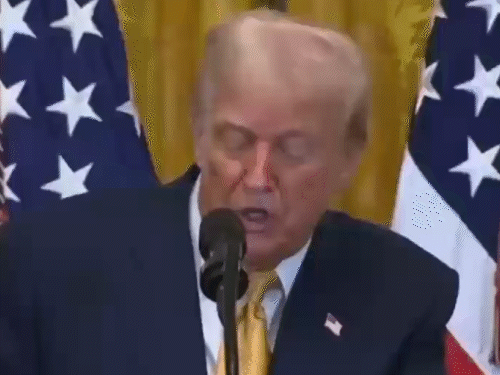 ट्रम्प फिर बोले- भारत-पाकिस्तान संघर्ष में 5 फाइटर जेट्स गिरे:दोनों देशों के बीच सीजफायर कराया; 73 दिन में 25 बार क्रेडिट लिया