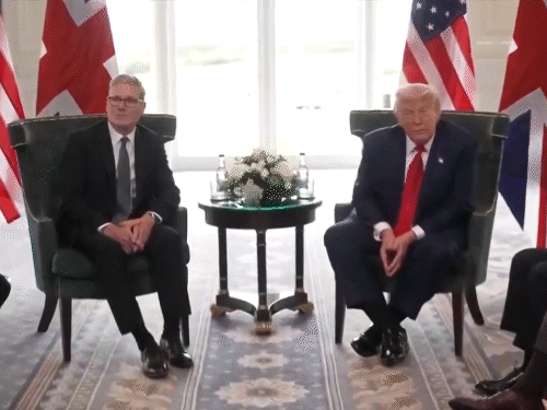 ट्रम्प ने लंदन के मेयर को घिनौना इंसान बताया:कहा- उन्होंने बहुत खराब काम किया है; ब्रिटिश पीएम बोले- वो मेरे दोस्त हैं