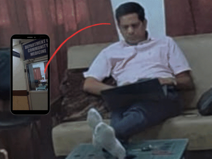 सेक्सटॉर्शन केस में फंसे डॉ सिन्हा का AUDIO:छात्रा से छोटे कपड़े में तस्वीर मांगी, कहा- तुम्हारी स्कीन फेयर, डार्क रंग के कपड़े पहनो