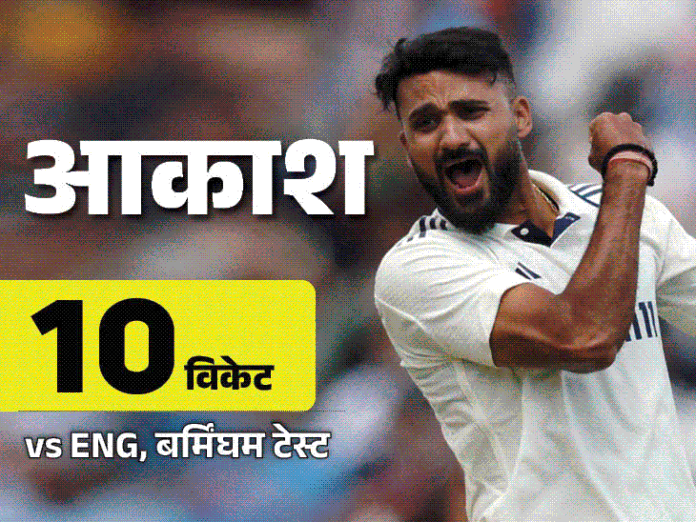 भारत की बर्मिंघम टेस्ट जीत के 5 फैक्टर्स:कप्तान शुभमन ने 92 ओवर बैटिंग की, सिराज-आकाशदीप ने 17 विकेट लेकर पलटा मैच