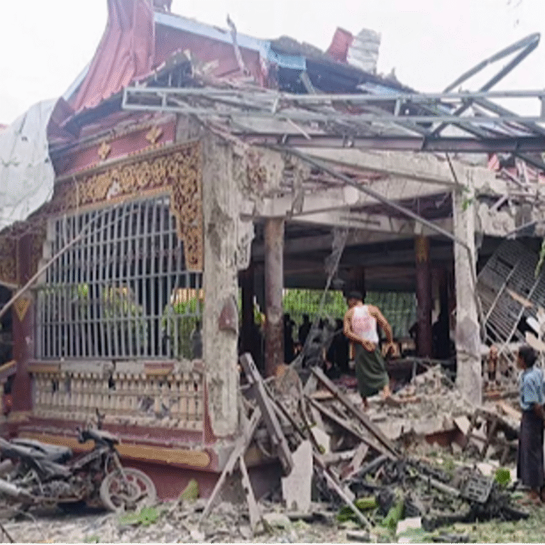 म्यांमार में एक बौद्ध मठ पर हवाई हमला, 23 मौतें:30 घायल, 150 से ज्यादा लोग मठ में मौजूद थे, 2021 से गृहयुद्ध झेल रहा देश